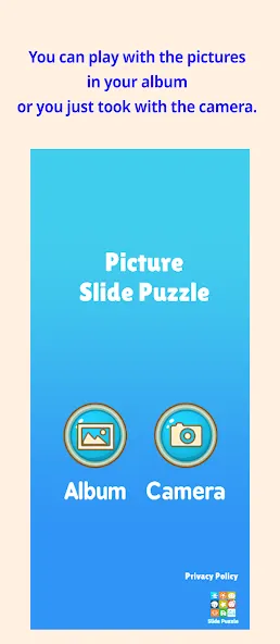 Скачать взлом Slide Puzzle with your photo (Слайдпазл с вашим фото) [МОД Unlocked] на Андроид