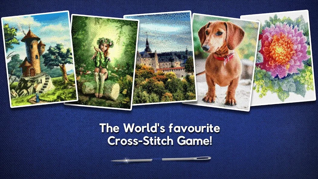 Скачать взлом Cross-Stitch World (Кросс) [МОД Много денег] на Андроид
