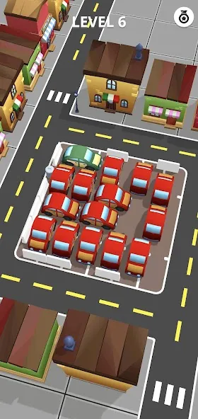 Скачать взлом Парковка: Пробка 3D [МОД Все открыто] на Андроид