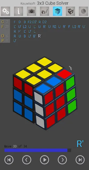 Скачать взлом 3x3 Cube Solver (х3 кубик решатель) [МОД MegaMod] на Андроид