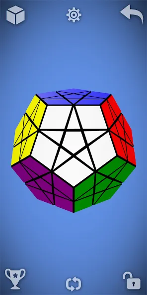 Скачать взлом Кубик Рубик 3D  [МОД Меню] на Андроид