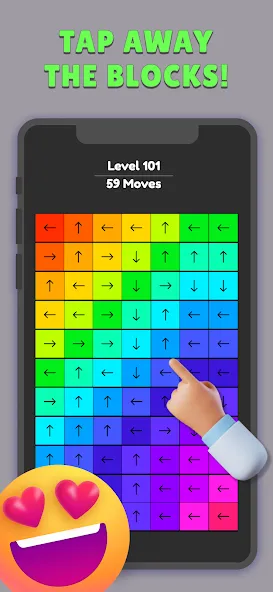 Скачать взлом Unpuzzle: Tap Away Puzzle Game (Анпазл) [МОД Бесконечные деньги] на Андроид