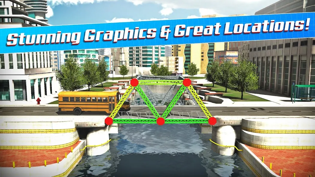 Скачать взлом Bridge Construction Simulator (Бридж Конструкшн Симулятор) [МОД Меню] на Андроид