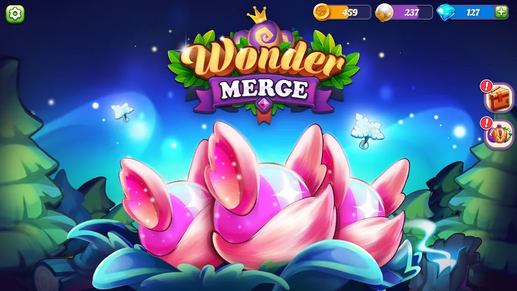 Скачать взлом Wonder Merge -Головоломка игры (Вондер Мердж) [МОД Бесконечные деньги] на Андроид