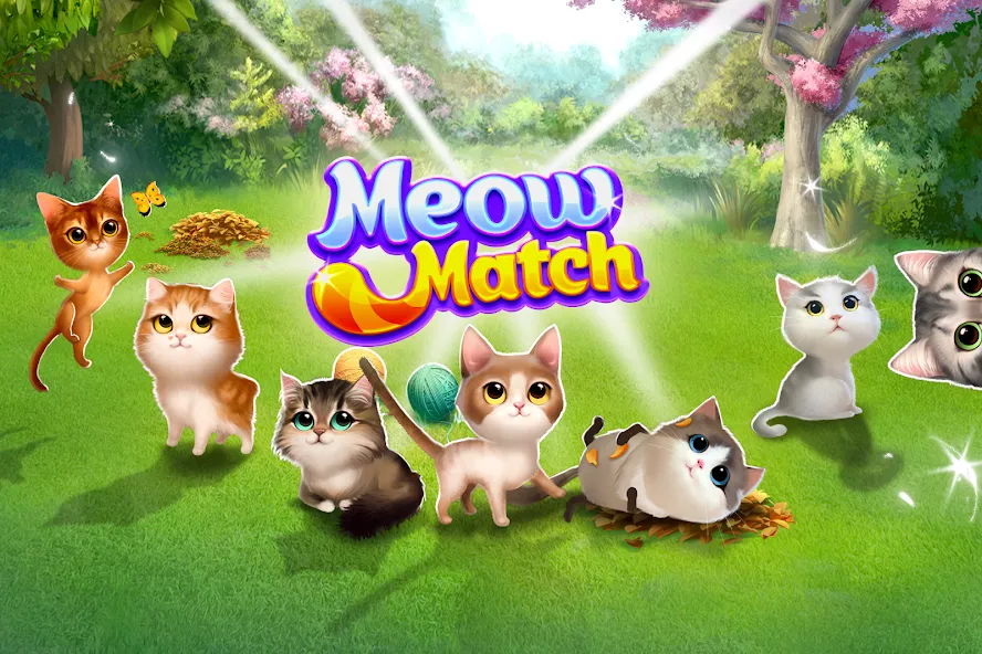 Скачать взлом Meow Match (Мяу Матч) [МОД MegaMod] на Андроид