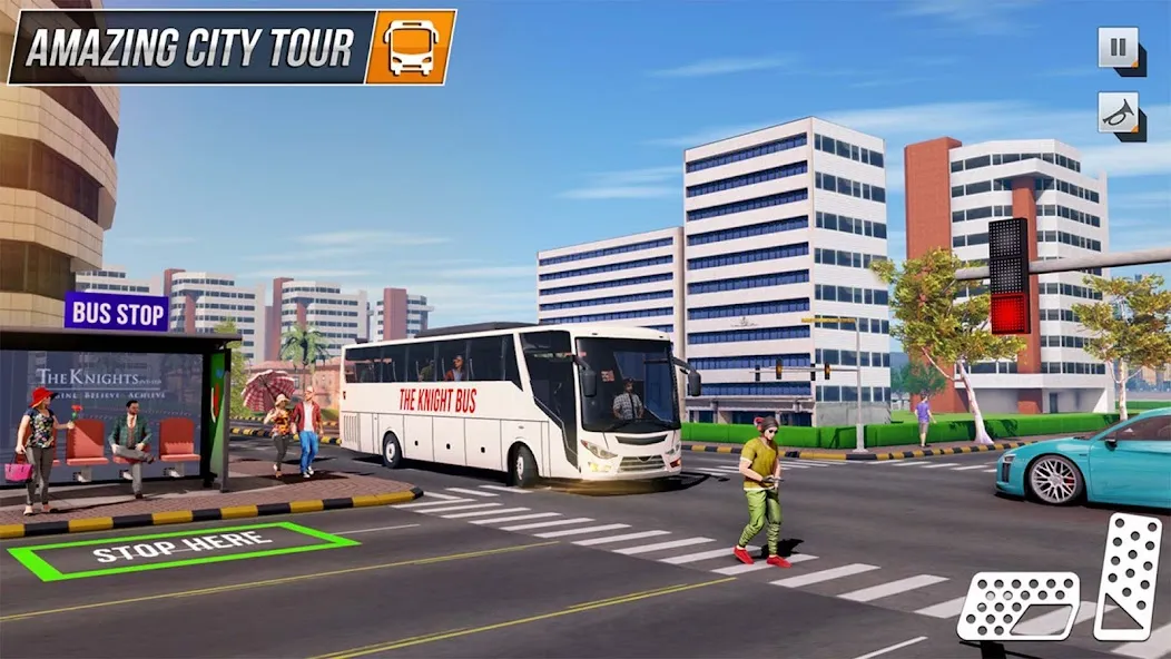 Скачать взлом Modern Bus: автобусная игра 3d [МОД Unlocked] на Андроид