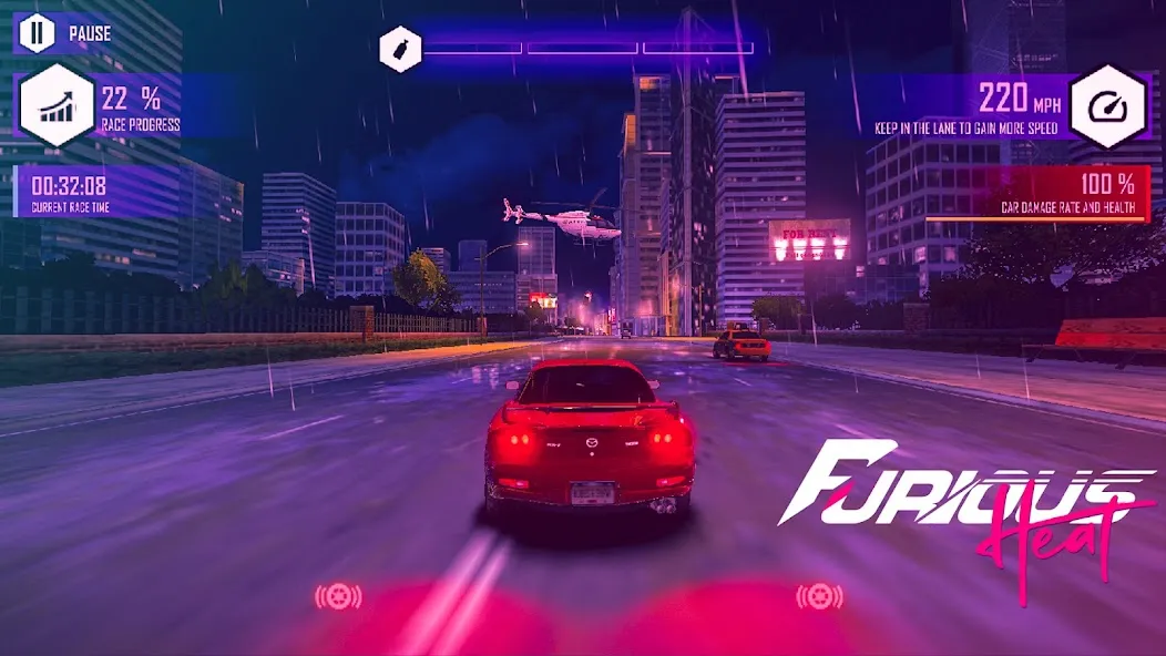 Скачать взлом Furious: Heat Racing 2024 (Фьюриъс) [МОД Много денег] на Андроид