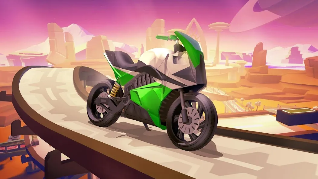 Скачать взлом Gravity Rider Zero (Гравити Райдер Зеро) [МОД Money] на Андроид