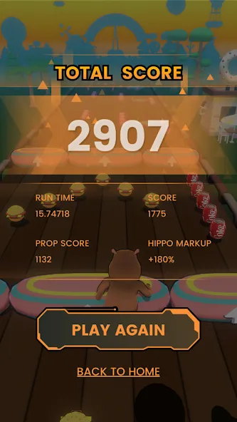 Скачать взлом Hippo Dash (Хиппо Дэш) [МОД MegaMod] на Андроид