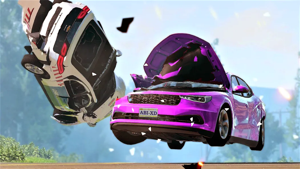 Скачать взлом Car Crash: 3D Mega Demolition [МОД Меню] на Андроид