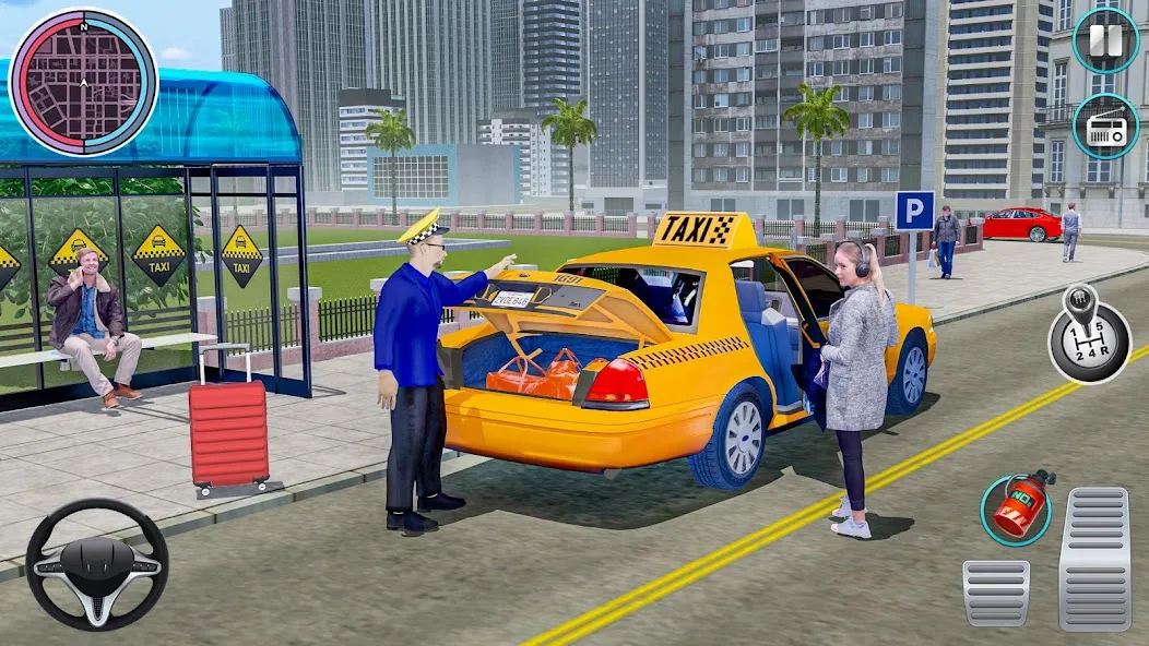 Скачать взлом город такси вождение: игры [МОД MegaMod] на Андроид