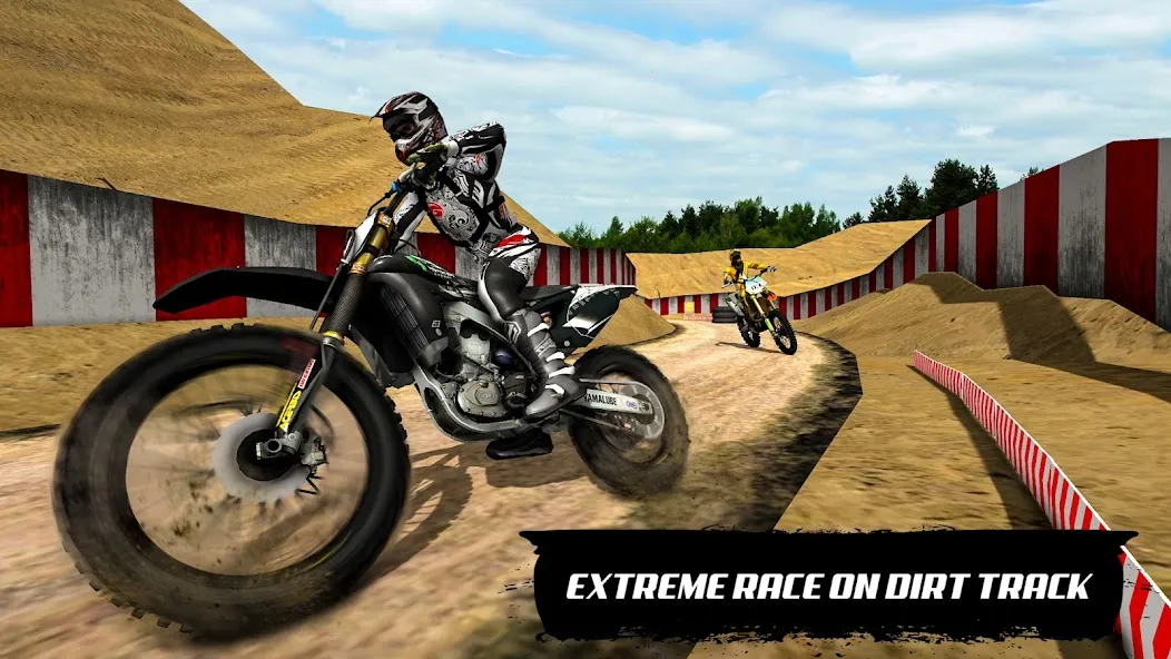 Скачать взлом Motocross Dirt Bike Champions (Мотокросс Чемпионы Грязевых Мотоциклов) [МОД Unlocked] на Андроид