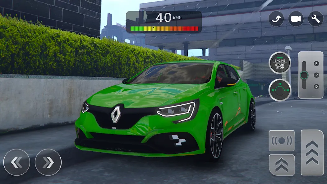 Скачать взлом Renault Megane RS Simulator (Рено Меган  Симулятор) [МОД Unlocked] на Андроид