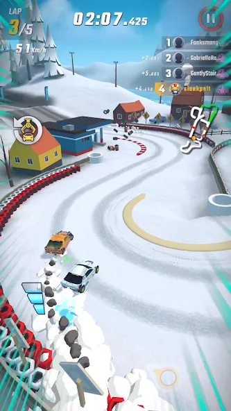 Скачать взлом Rally Clash - Car Racing Game (Ралли Клаш) [МОД MegaMod] на Андроид