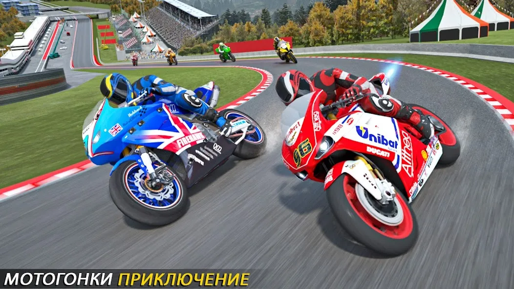 Скачать взлом Bike Racing: игра на мотоцикле [МОД Unlocked] на Андроид