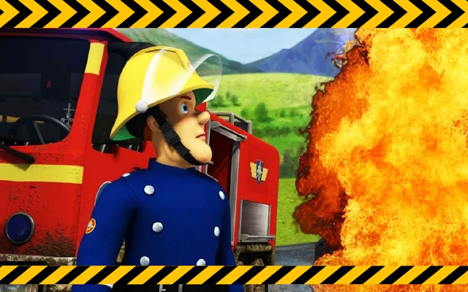 Скачать взлом Fireman sam Truck rescue (Пожарный Сэм и спасение на грузовике) [МОД Money] на Андроид