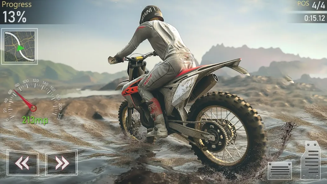 Скачать взлом Мотокросс mx Dirt Bike игры [МОД MegaMod] на Андроид