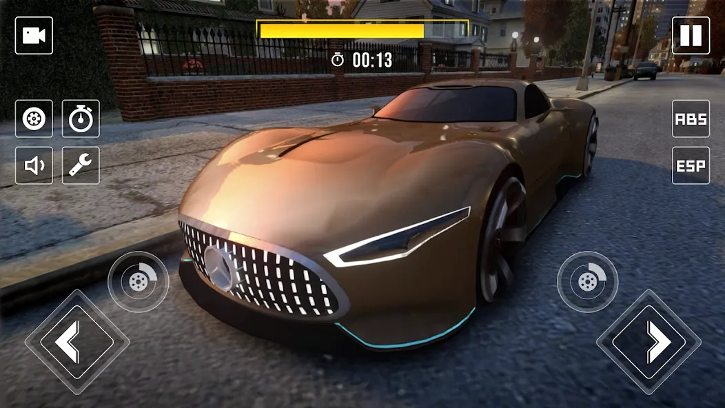 Скачать взлом Drive Mercedes Benz Vision Car [МОД Бесконечные деньги] на Андроид