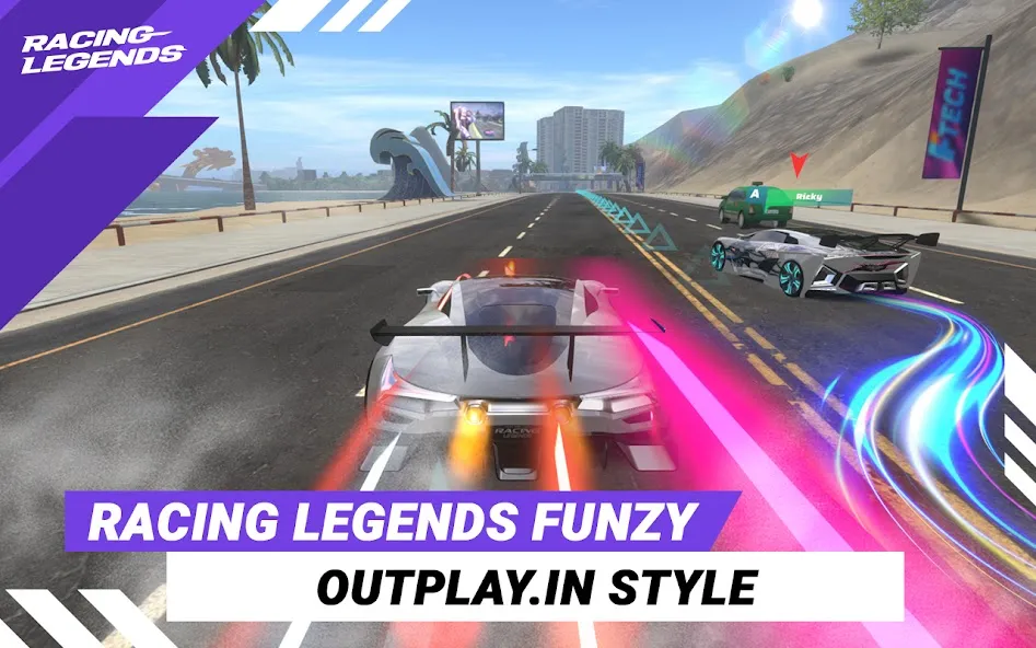 Скачать взлом Racing Legends Funzy (Расинг Легендс Фанзи) [МОД Money] на Андроид