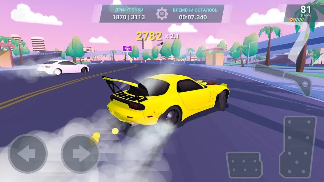 Скачать взлом Drift Clash Онлайн (Дрифт Клаш) [МОД Все открыто] на Андроид