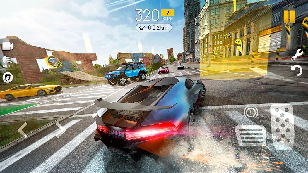 Скачать взлом Extreme Car Driving Simulator (Экстримальный симулятор вождения автомобиля) [МОД Бесконечные деньги] на Андроид