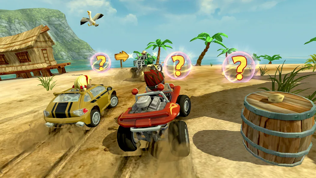 Скачать взлом Beach Buggy Racing (Бич Багги Рейсинг) [МОД Unlocked] на Андроид