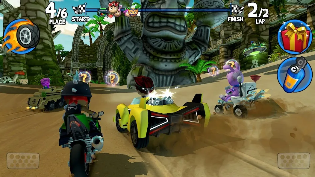 Скачать взлом Beach Buggy Racing 2 (Бич Багги Рейсинг 2) [МОД Unlocked] на Андроид