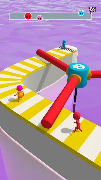 Скачать взлом Fun Race 3D: Пройди испытания! (Фан Рэйс 3Д) [МОД Unlocked] на Андроид