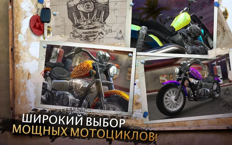 Скачать взлом Moto Rider GO: Highway Traffic (Мото Райдер ГО) [МОД Все открыто] на Андроид