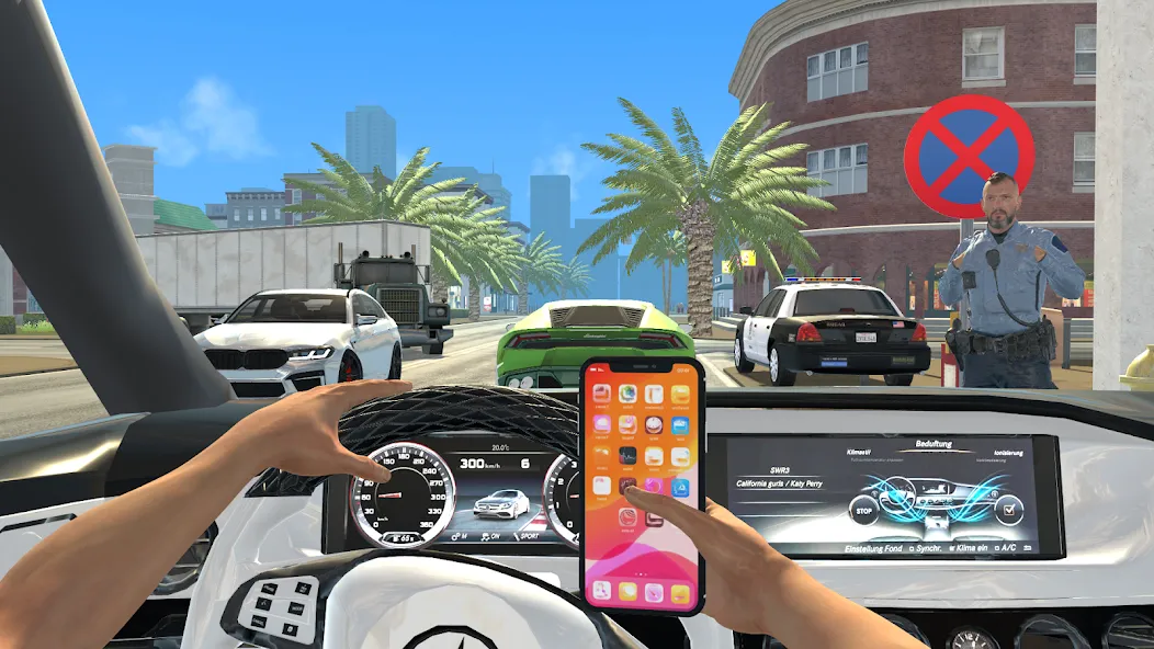 Скачать взлом Симулятор Автомобиля вождения [МОД MegaMod] на Андроид