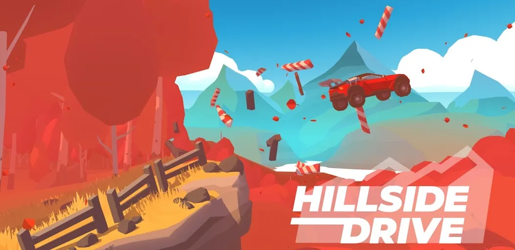 Скачать взлом Hillside Drive Racing (Хиллсайд Драйв Рейсинг) [МОД Много денег] на Андроид