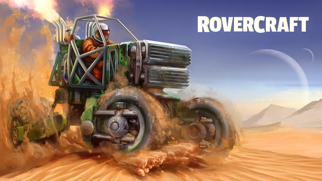 Скачать взлом RoverCraft - построй луноход (Роверкрафт) [МОД Меню] на Андроид