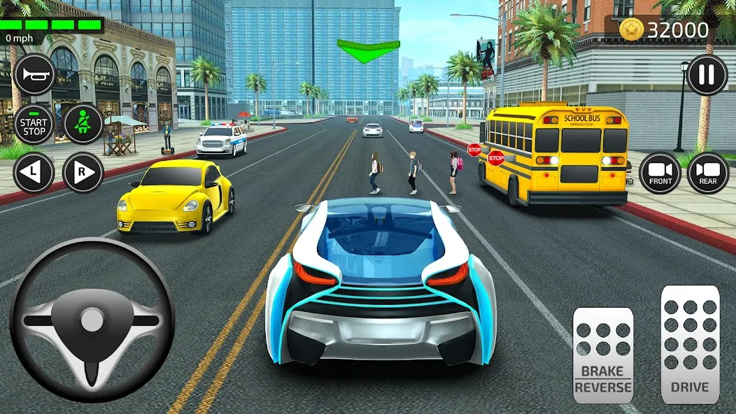 Скачать взлом Автошкола: Симулятор Вождения [МОД Unlocked] на Андроид