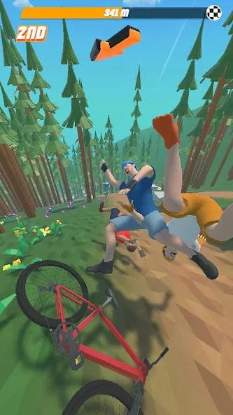 Скачать взлом Bike Hill 3D (Байк Хилл 3Д) [МОД Много денег] на Андроид