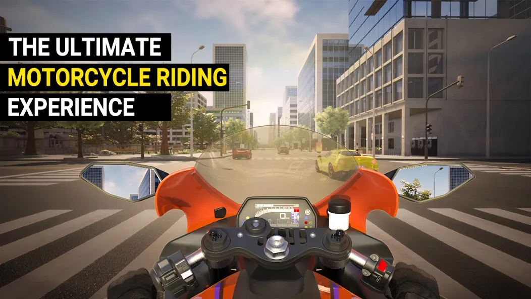 Скачать взлом Speed Moto Dash:Real Simulator (Спид Мото Дэш) [МОД Все открыто] на Андроид
