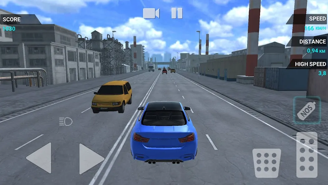 Скачать взлом Traffic Racer Speeding Highway (Трафик Рейсер Скоростная Шоссе) [МОД Меню] на Андроид