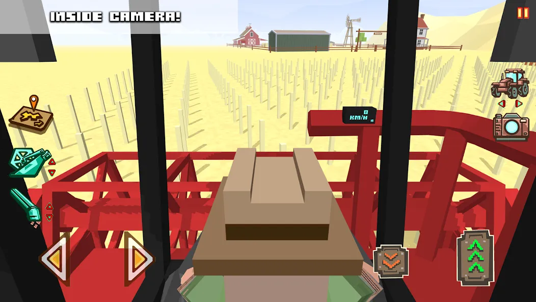 Скачать взлом Blocky Farm Racing & Simulator [МОД Money] на Андроид