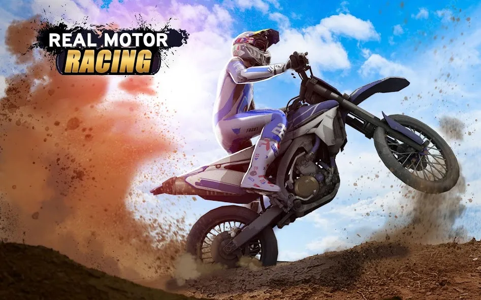 Скачать взлом Мотоцикл Гонки - мотокросс 3D  [МОД Много денег] на Андроид