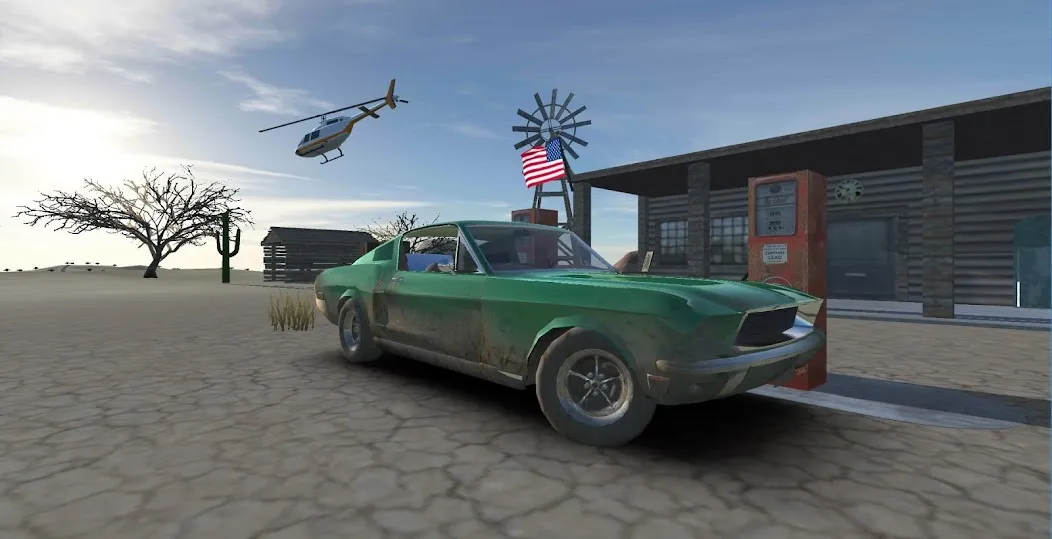 Скачать взлом Classic American Muscle Cars 2 (Классические американские мускульные автомобили 2) [МОД MegaMod] на Андроид