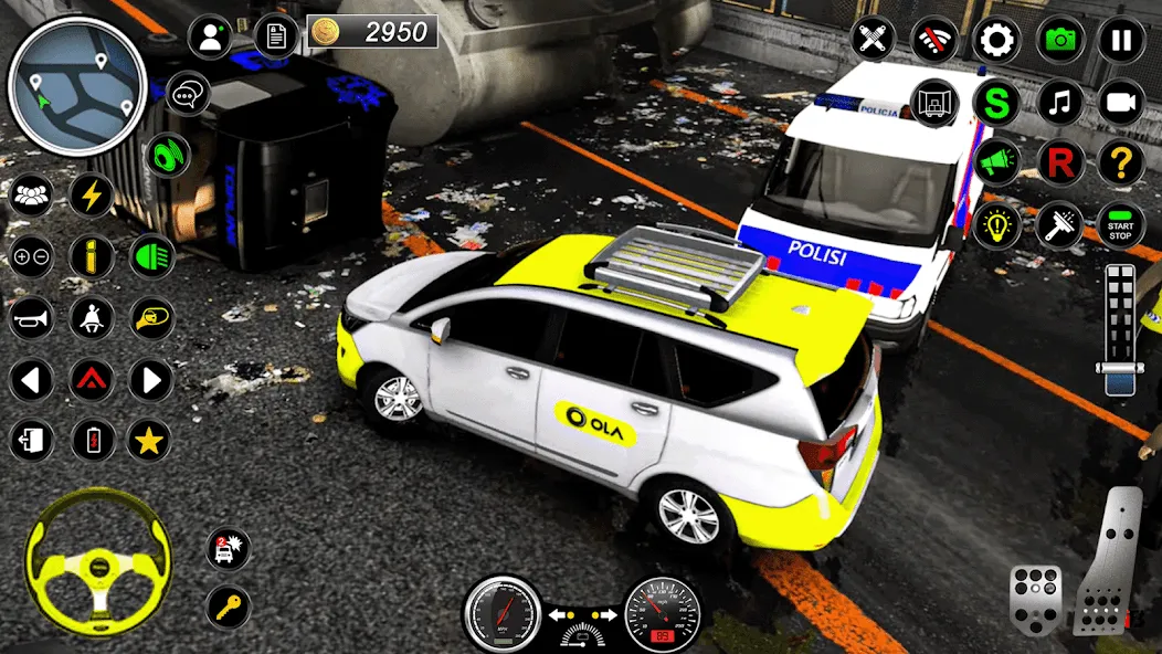 Скачать взлом City Taxi Games Taxi Simulator (Русские такси игры на автомобилях) [МОД Все открыто] на Андроид