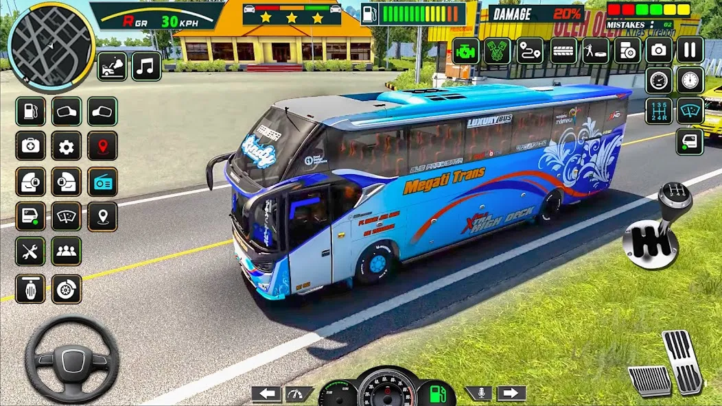 Скачать взлом Public Coach Bus Driving Game (Паблик Коуч Бас Драйвинг Гейм) [МОД Money] на Андроид