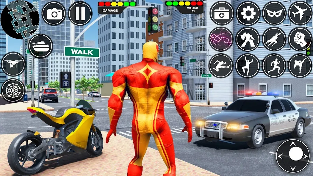 Скачать взлом Rope Hero: Speed Hero Games (Роуп Хиро) [МОД Меню] на Андроид