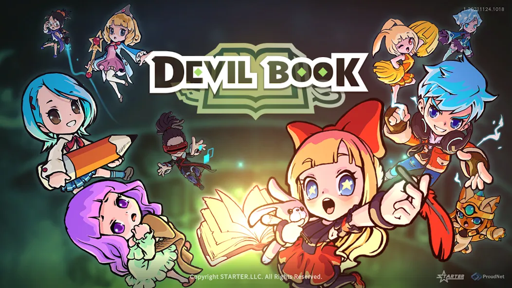 Скачать взлом Devil Book: Hand-Drawn MMO (Дэвил Бук) [МОД Бесконечные деньги] на Андроид