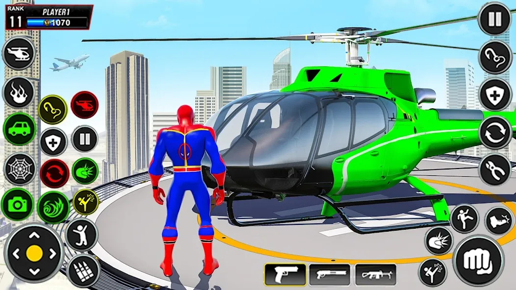 Скачать взлом Miami Superhero: Spider Games [МОД Unlocked] на Андроид
