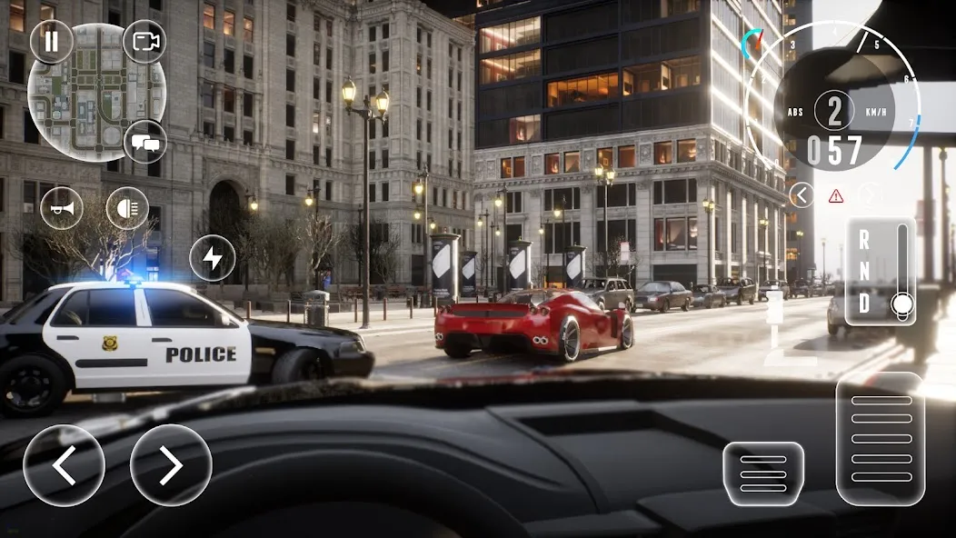 Скачать взлом Police Car Simulator 2023 (Полицейский симулятор автомобиля 2023) [МОД Money] на Андроид
