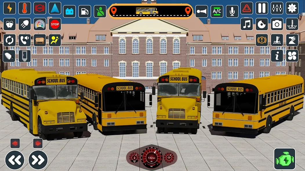Скачать взлом School Bus 3d : City Bus Games (Школьный автобус симулятор игры на автобусе) [МОД Бесконечные деньги] на Андроид