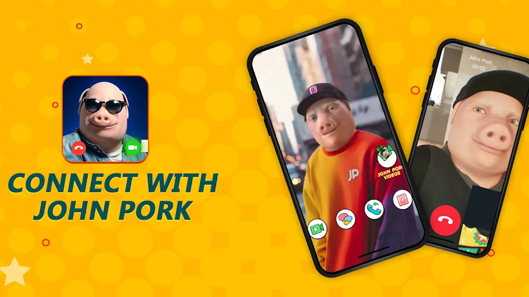 Скачать взлом John Pork In Video Call (Джон Порк ин Видео Колл) [МОД MegaMod] на Андроид