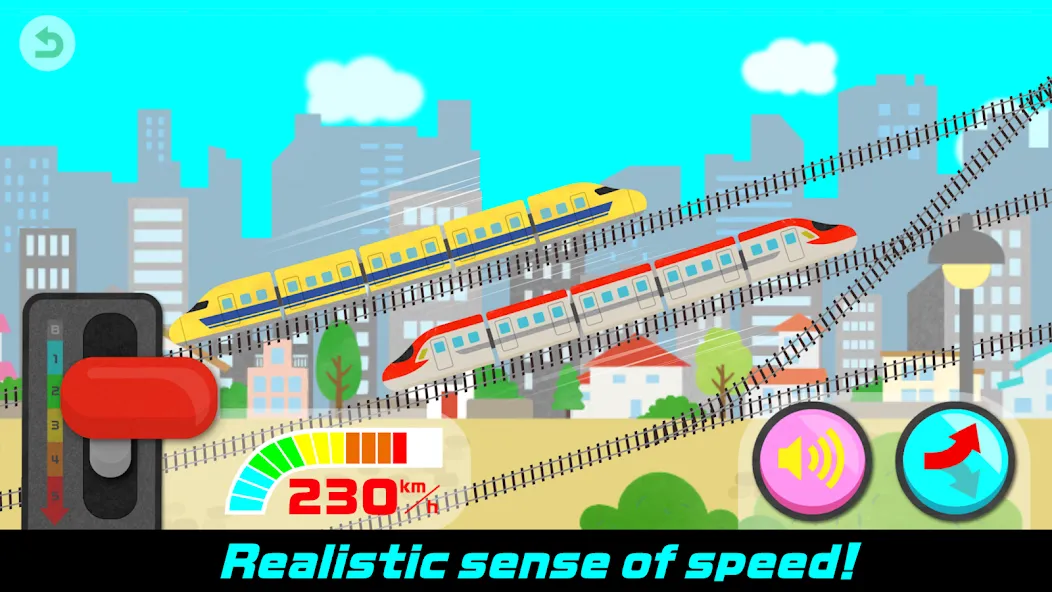 Скачать взлом Train Roller Coaster (Трейн Роллеркостер) [МОД MegaMod] на Андроид