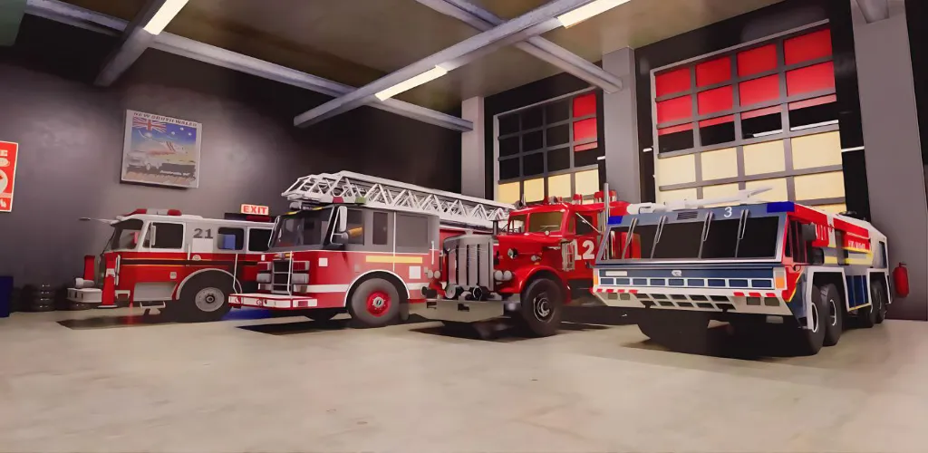 Скачать взлом Real Firefighter 3D Simulator (Реальный Пожарник 3D Симулятор) [МОД Бесконечные деньги] на Андроид
