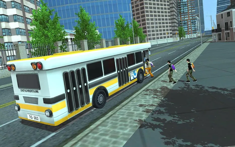 Скачать взлом School Bus Driving Game (Игра по вождению школьного автобуса) [МОД MegaMod] на Андроид
